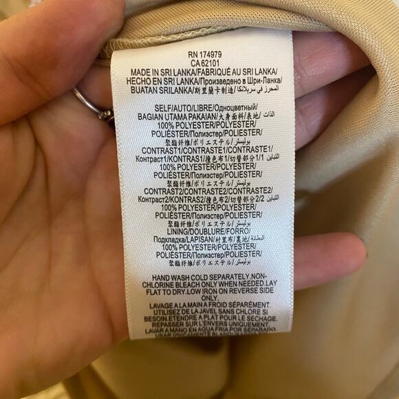 BCBGeneration Nude Sequin Midi Party Dress Size 4 NWOT Birthday - Picture 7 of 8